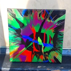 Neon chaos painting 🎨
